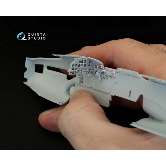 1/48 Il-2 Single Seat Interior Detail Set (on decal paper) for Zvezda Kit 1/48 Il-2 Single Seat Interior Detail Set (on decal paper) for Zvezda Kit