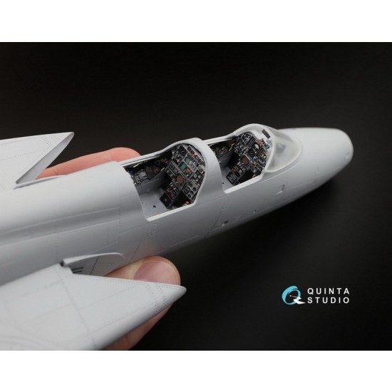 1/48 F-105G Interior Detail Set (on decal paper) for Hobbyboss Kit 1/48 F-105G Interior Detail Set (on decal paper) for Hobbyboss Kit