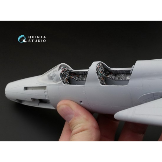 1/48 F-105G Interior Detail Set (on decal paper) for Hobbyboss Kit 1/48 F-105G Interior Detail Set (on decal paper) for Hobbyboss Kit