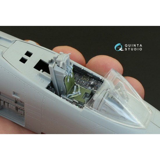 1/48 A-10A Interior Detail Set (on decal paper) for Italeri Kit 1/48 A-10A Interior Detail Set (on decal paper) for Italeri Kit