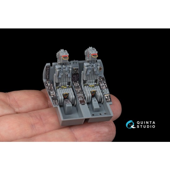 1/48 Grumman A-6E TRAM Intruder Coloured Interior Decals for HobbyBoss kit 1/48 Grumman A-6E TRAM Intruder Coloured Interior Decals for HobbyBoss kit