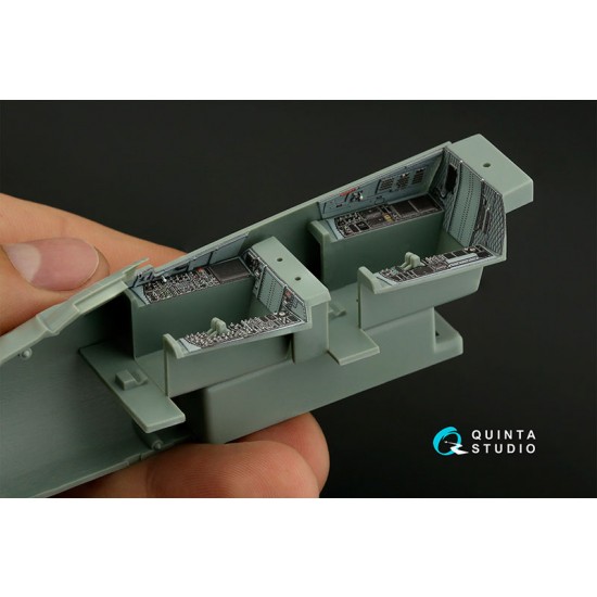 1/48 F-15D Coloured Interior Detail Parts for Academy kits 1/48 F-15D Coloured Interior Detail Parts for Academy kits
