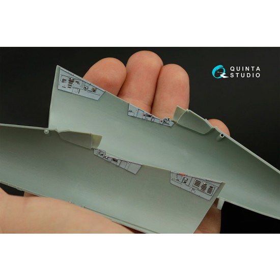 1/48 F-15D Coloured Interior Detail Parts for Academy kits 1/48 F-15D Coloured Interior Detail Parts for Academy kits