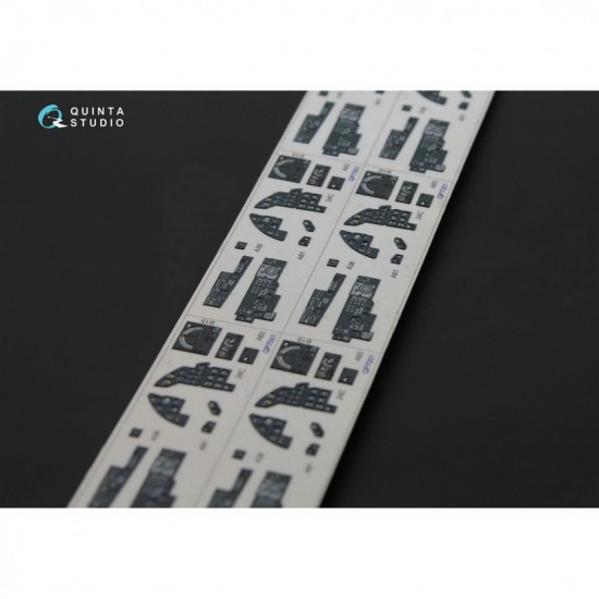 1/72 Pe-2 Interior Detail Set (on decal paper) for Zvezda Kit #7283 1/72 Pe-2 Interior Detail Set (on decal paper) for Zvezda Kit #7283