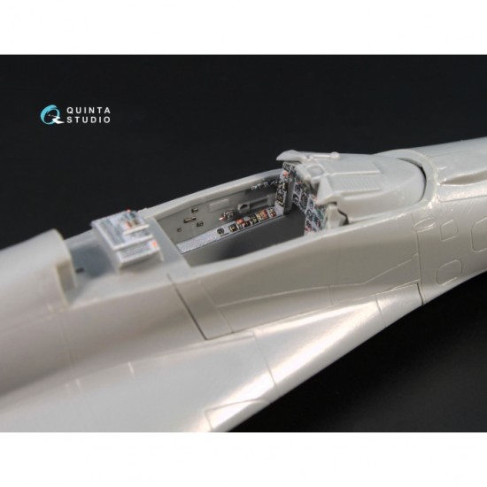 1/72 Mig-29 9-13 Interior Detail Set (on decal paper) for Zvezda Kit #7278 1/72 Mig-29 9-13 Interior Detail Set (on decal paper) for Zvezda Kit #7278