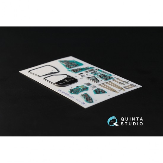 1/72 Mi-24V Interior Detail Set (on decal paper) for Zvezda Kit 1/72 Mi-24V Interior Detail Set (on decal paper) for Zvezda Kit