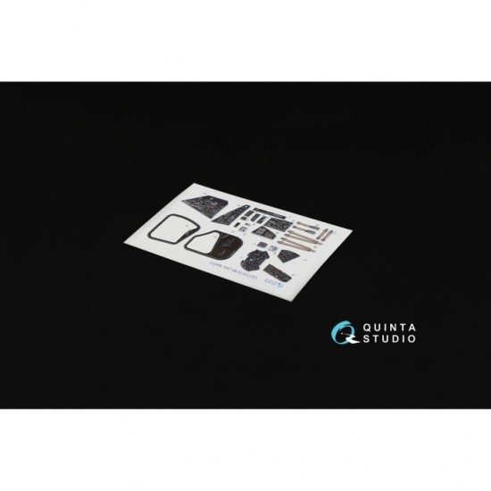1/72 Mi-24V Nato Black Panels Interior Detail Set (on decal paper) for Zvezda Kit 1/72 Mi-24V Nato Black Panels Interior Detail Set (on decal paper) for Zvezda Kit