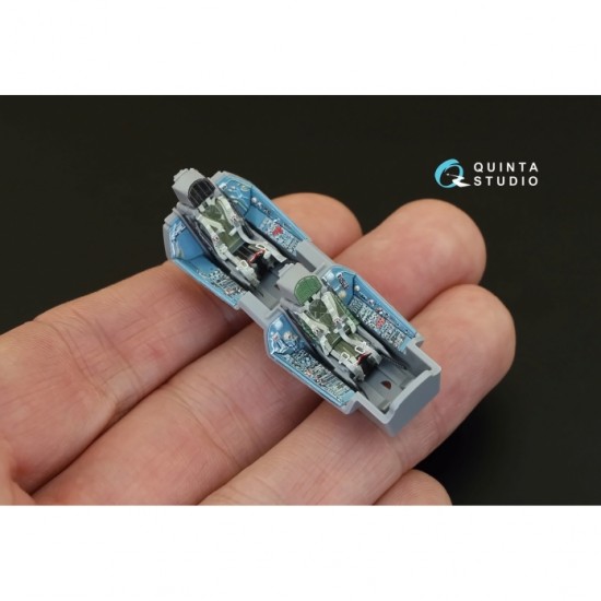 1/72 Su-27Ub Interior Detail Set (on decal paper) for Zvezda Kit 1/72 Su-27Ub Interior Detail Set (on decal paper) for Zvezda Kit
