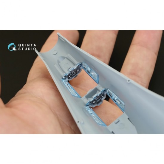 1/72 Su-27Ub Interior Detail Set (on decal paper) for Zvezda Kit 1/72 Su-27Ub Interior Detail Set (on decal paper) for Zvezda Kit