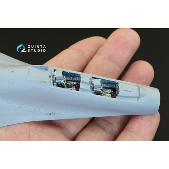 1/72 Su-27Ub Interior Detail Set (on decal paper) for Zvezda Kit 1/72 Su-27Ub Interior Detail Set (on decal paper) for Zvezda Kit