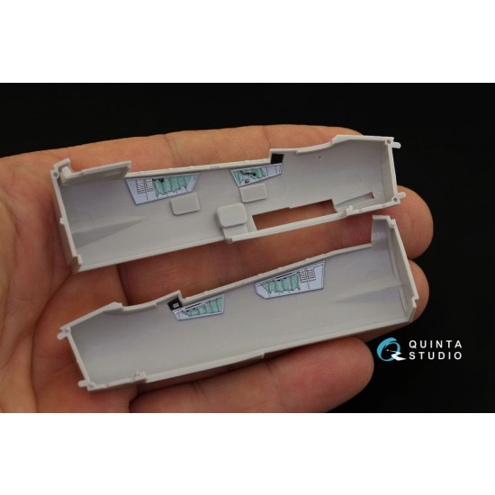 1/72 Grumman F-14A Tomcat Coloured Interior Decals for Hasegawa kit 1/72 Grumman F-14A Tomcat Coloured Interior Decals for Hasegawa kit