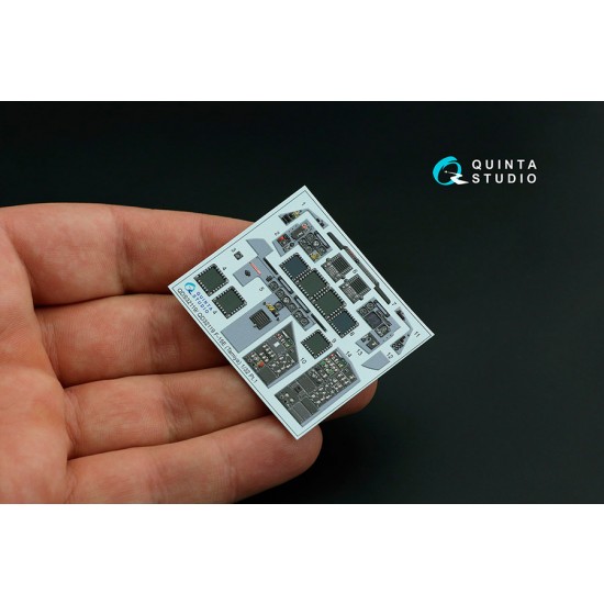 1/32 F-15E 3D-Printed & Coloured Interior on Decal Paper for Tamiya kits (small ver) 1/32 F-15E 3D-Printed & Coloured Interior on Decal Paper for Tamiya kits (small ver)