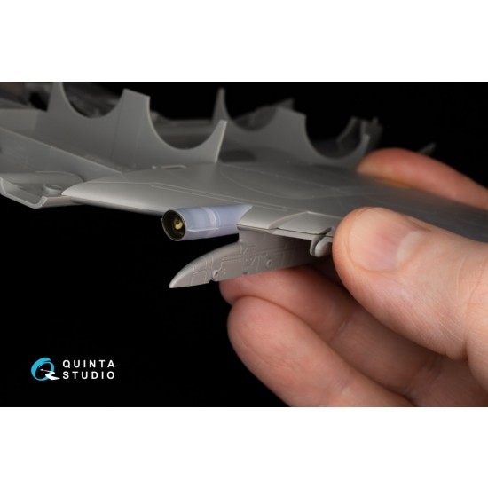 1/48 F-4E Phantom II TISEO resin parts for Meng kits 1/48 F-4E Phantom II TISEO resin parts for Meng kits
