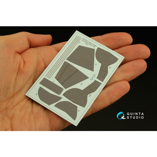 1/32 Yak-9T Flaps and Panels for ICM kits 1/32 Yak-9T Flaps and Panels for ICM kits
