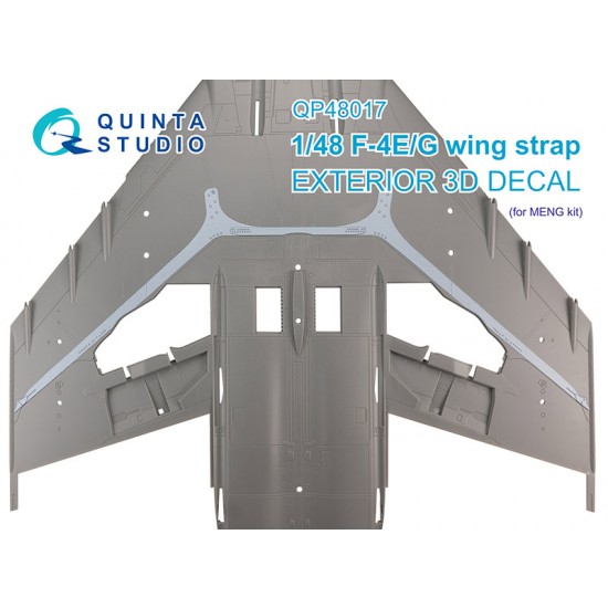 1/48 F-4E/G Phantom II Wing Strap (3D decal) for MENG kits 1/48 F-4E/G Phantom II Wing Strap (3D decal) for MENG kits