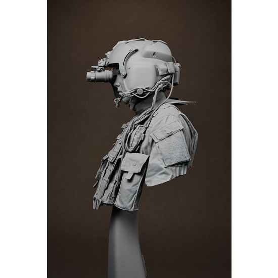 1/9 US Army Apache Pilot Bust 1/9 US Army Apache Pilot Bust