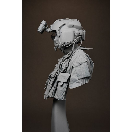 1/9 US Army Apache Pilot Bust 1/9 US Army Apache Pilot Bust
