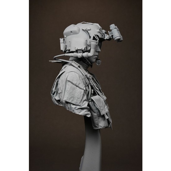 1/9 US Army Apache Pilot Bust 1/9 US Army Apache Pilot Bust