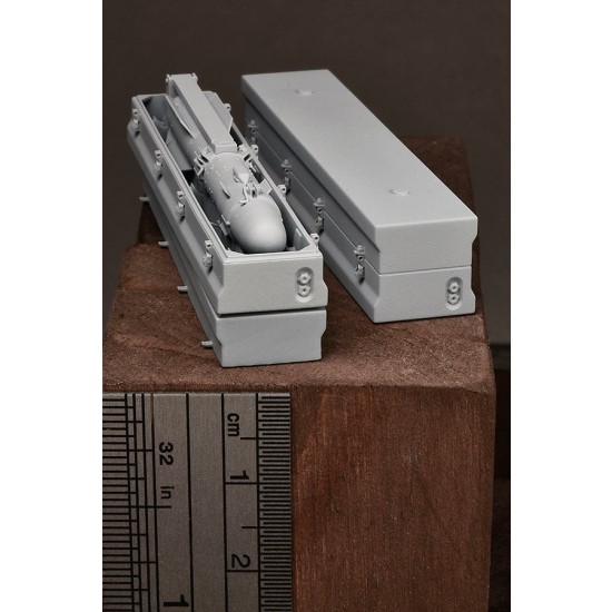 1/35 AGM-11 Hellfire Missile Container Set 1/35 AGM-11 Hellfire Missile Container Set