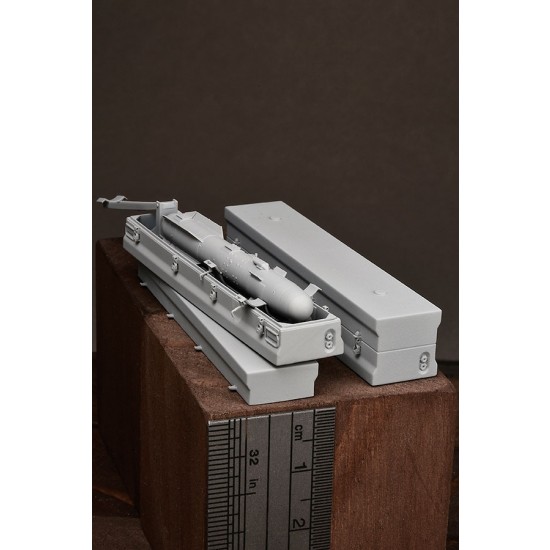 1/35 AGM-11 Hellfire Missile Container Set 1/35 AGM-11 Hellfire Missile Container Set
