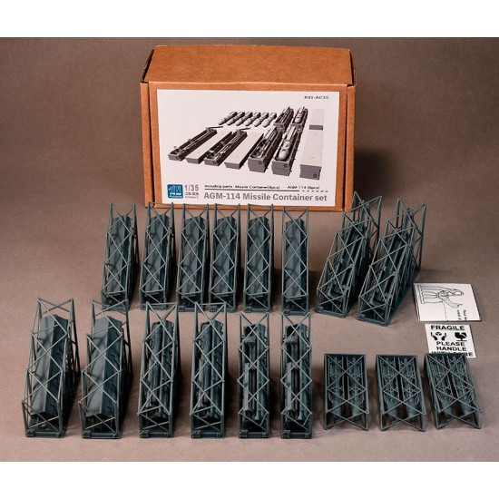 1/35 AGM-11 Hellfire Missile Container Set 1/35 AGM-11 Hellfire Missile Container Set