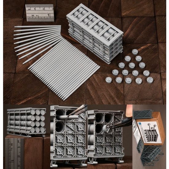 1/35 2.75 inch Rocket Hydra Pallet set with Hydra-70 1/35 2.75 inch Rocket Hydra Pallet set with Hydra-70