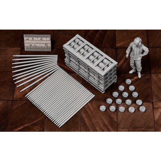 1/35 2.75 inch Rocket Hydra Pallet set with Hydra-70 1/35 2.75 inch Rocket Hydra Pallet set with Hydra-70