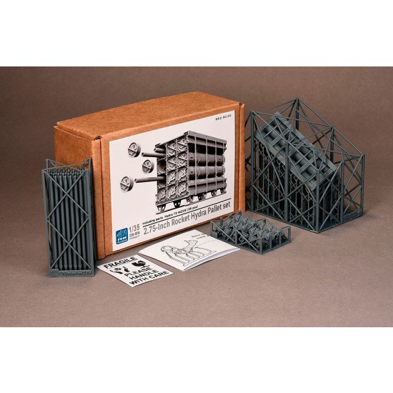 1/35 2.75 inch Rocket Hydra Pallet set with Hydra-70 1/35 2.75 inch Rocket Hydra Pallet set with Hydra-70