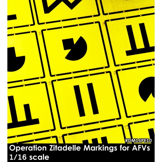 1/16 Operation Zitadelle (Kursk 1943) Markings for AFVs 1/16 Operation Zitadelle (Kursk 1943) Markings for AFVs