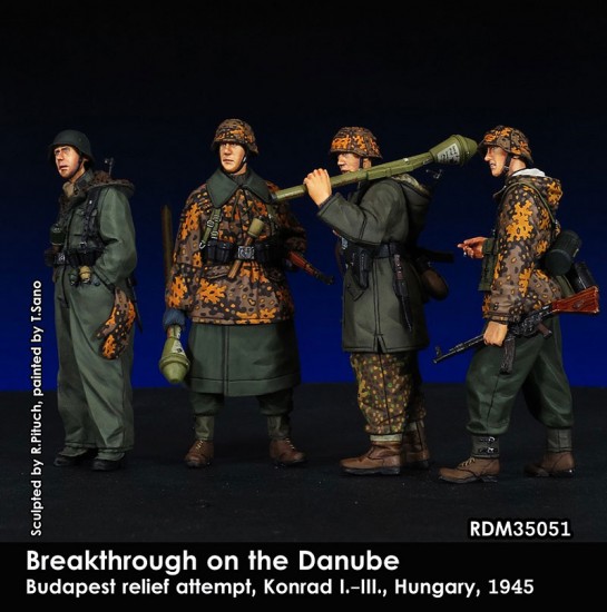 1/35 Breakthrough on Danube, Budapest relief attempts, Konrad I-III, Hungary 1945 1/35 Breakthrough on Danube, Budapest relief attempts, Konrad I-III, Hungary 1945