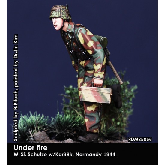 1/35 W-SS Schutze w/Kar98, 12. SS HJ, Normandy 1944 1/35 W-SS Schutze w/Kar98, 12. SS HJ, Normandy 1944