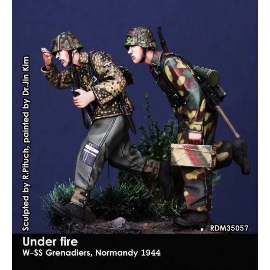 1/35 Under Fire W-SS Pz.Grenadier, Normandy 1944 1/35 Under Fire W-SS Pz.Grenadier, Normandy 1944