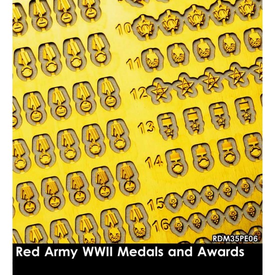 1/35 WWII Red Army Medals and Awards