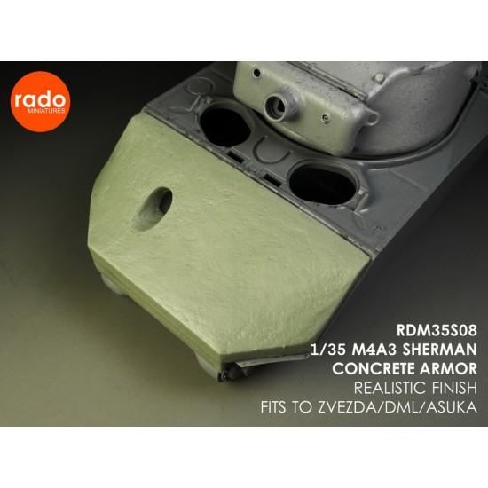 1/35 M4A3 Sherman Concrete Armour 1/35 M4A3 Sherman Concrete Armour