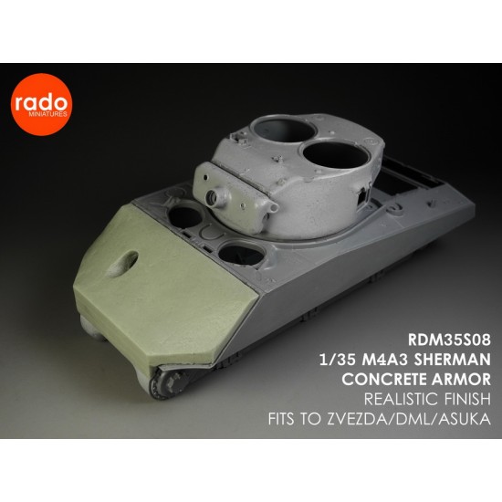 1/35 M4A3 Sherman Concrete Armour 1/35 M4A3 Sherman Concrete Armour