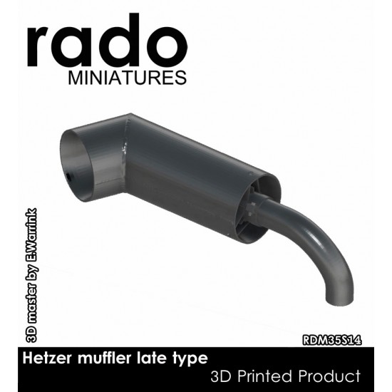 1/35 Hetzer Muffler Late Type 1/35 Hetzer Muffler Late Type