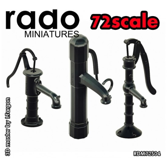 1/72 Water Pumps (3 types) 1/72 Water Pumps (3 types)