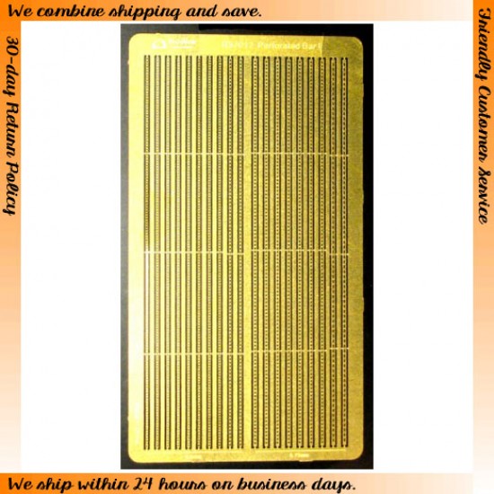 1/700 Perforated Bar Vol.1 (Width: 0.5mm & 0.75mm) 1/700 Perforated Bar Vol.1 (Width: 0.5mm & 0.75mm)