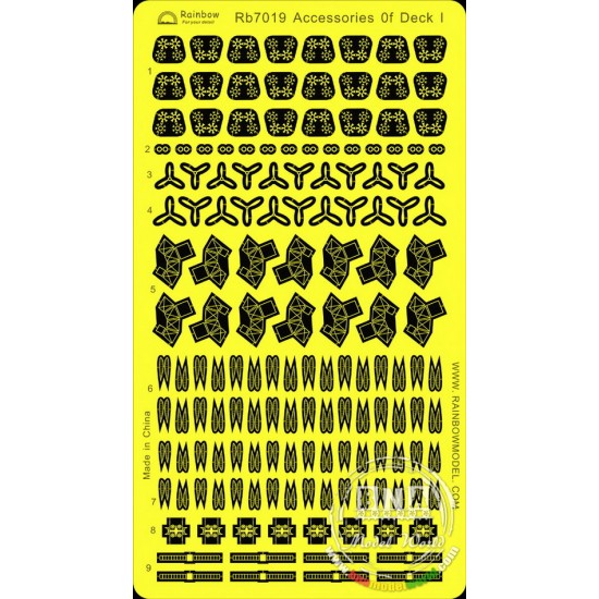 1/700 IJN Carrier Deck Accessories Vol.1 1/700 IJN Carrier Deck Accessories Vol.1
