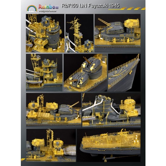 1/700 IJN Destroyer Fuyuzuki 1945 Resin Ship Kit