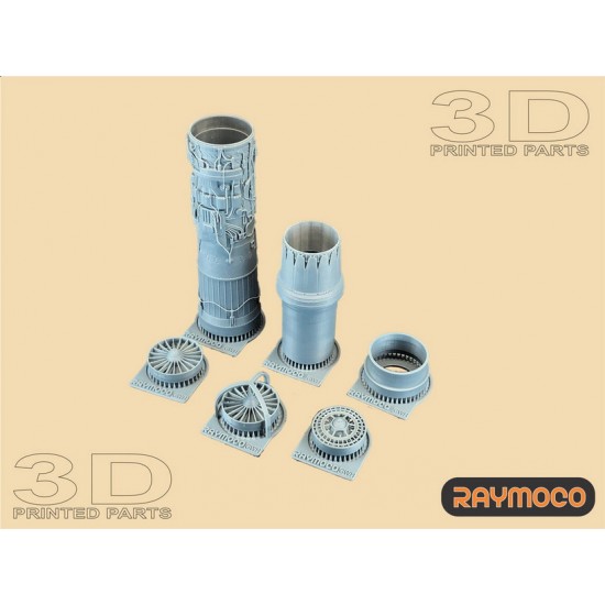 1/48 F-15 I Turbo Jet Engine F100-PW-229 (2pcs) for Great Wall Hobby kits 1/48 F-15 I Turbo Jet Engine F100-PW-229 (2pcs) for Great Wall Hobby kits