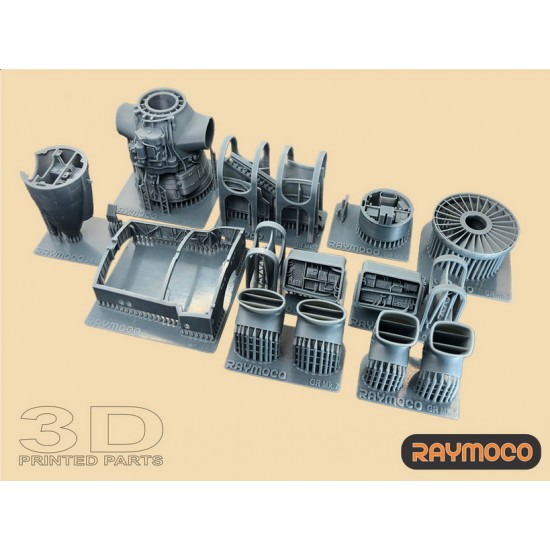 1/48 Harrier GR Mk.7 Engine, Exhaust Nozzles, Electronics, ARBS for HASEGAWA kits 1/48 Harrier GR Mk.7 Engine, Exhaust Nozzles, Electronics, ARBS for HASEGAWA kits
