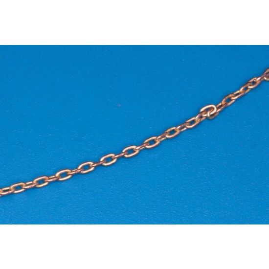 Brass Chain (1 meter, D: 1.10mm, L: 1.90mm)
