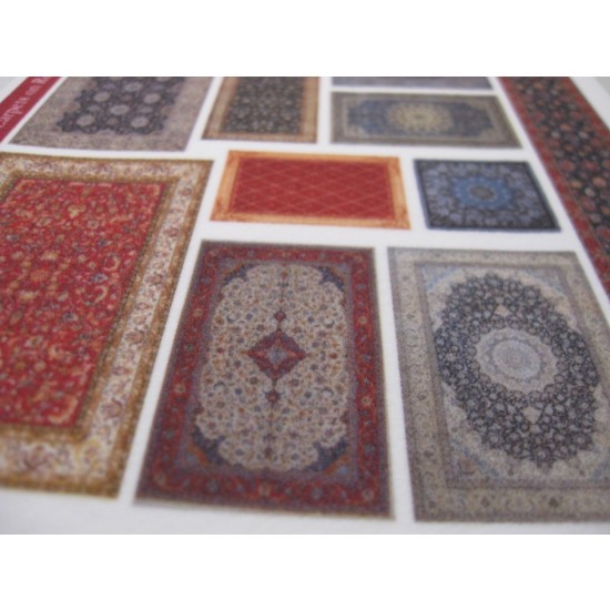 Carpets on Real Cloth Suitable for 1/16, 1/32, 1/35, 1/48, 1/72 scales (Sheet Size: 14.5x2 Carpets on Real Cloth Suitable for 1/16, 1/32, 1/35, 1/48, 1/72 scales (Sheet Size: 14.5x2