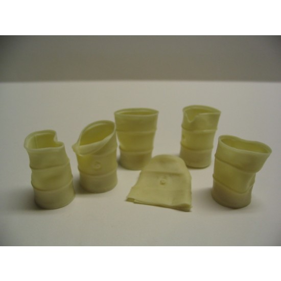 1/35, 1/32 Crushed & Dented Fuel Drums (6pcs) 1/35, 1/32 Crushed & Dented Fuel Drums (6pcs)