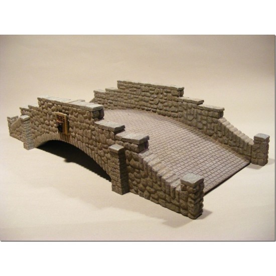 1/35 Large Stone Bridge (8 resin pcs) Size: 30x12.5x6.5cm (LxWxH) 1/35 Large Stone Bridge (8 resin pcs) Size: 30x12.5x6.5cm (LxWxH)