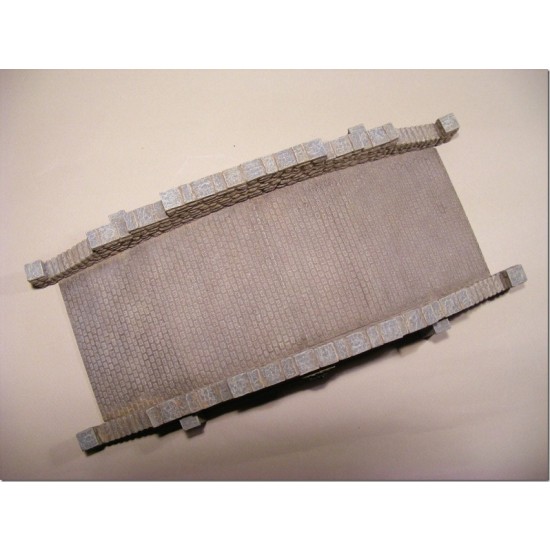 1/35 Large Stone Bridge (8 resin pcs) Size: 30x12.5x6.5cm (LxWxH) 1/35 Large Stone Bridge (8 resin pcs) Size: 30x12.5x6.5cm (LxWxH)