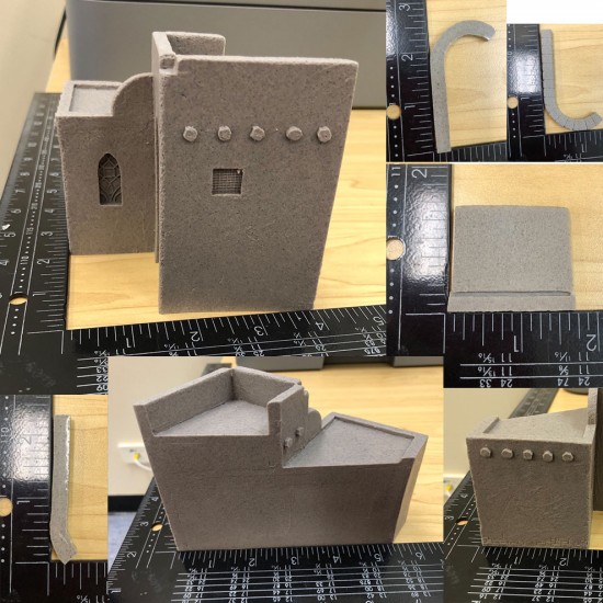 1/35 North African House (5 Resin Parts,Length:21cm, Width:6cm, Height:10.5cm) 1/35 North African House (5 Resin Parts,Length:21cm, Width:6cm, Height:10.5cm)