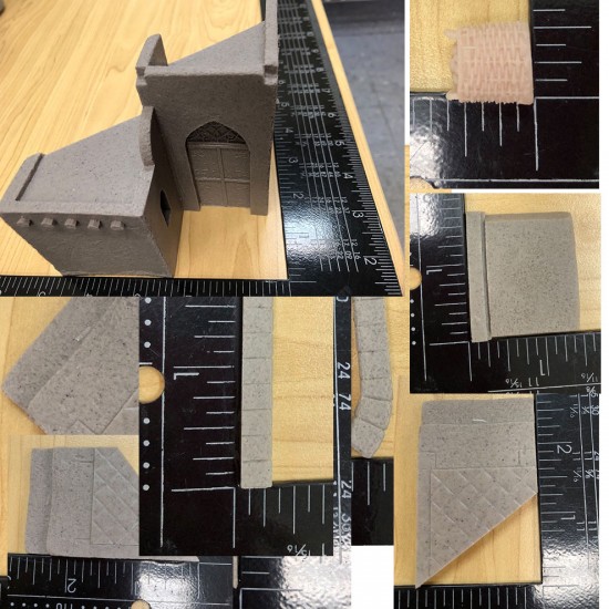 1/35 North African House (5 Resin Parts,Length:21cm, Width:6cm, Height:10.5cm) 1/35 North African House (5 Resin Parts,Length:21cm, Width:6cm, Height:10.5cm)