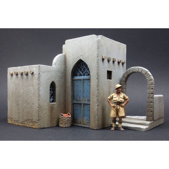 1/35 North African House (5 Resin Parts,Length:21cm, Width:6cm, Height:10.5cm) 1/35 North African House (5 Resin Parts,Length:21cm, Width:6cm, Height:10.5cm)
